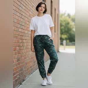 Old Navy Green Camo Joggers